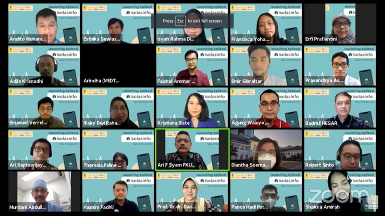  Isolasiinfo:Aplikasi Kolaborasi Mahasiswa FK dan Fasilkom UI untuk Temani Masa Isoma 