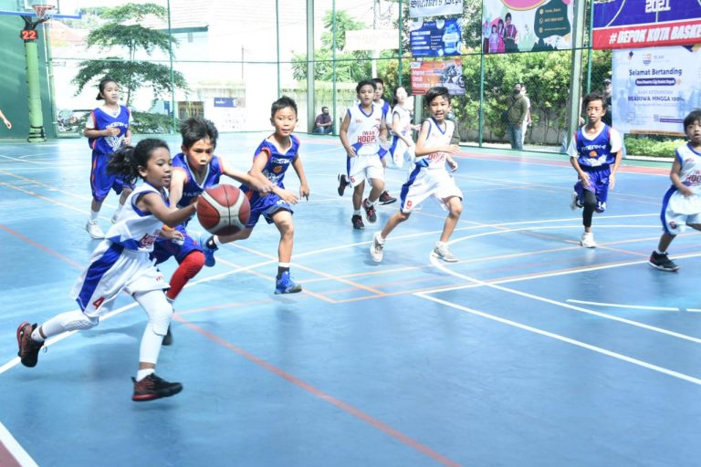 Liga Basket Tingkat SD Resmi Dibuka Wali Kota Depok