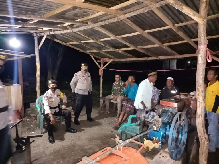 Jelang Tahun Baru, Sat Samapta Polres Dompu gelar Patroli Kamtibmas