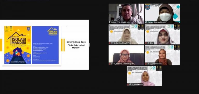  FH UI dan Dinkes Depok Keluarkan Buku Saku Isoma Untuk Tanggulangi Pandemi