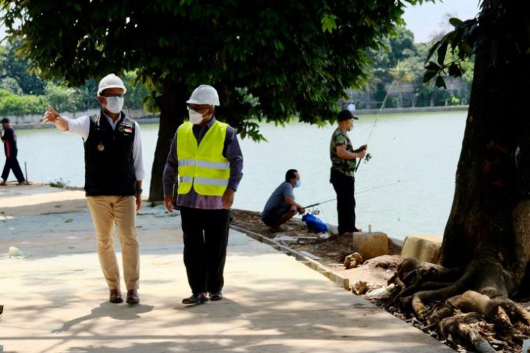Gubernur Jabar Harap Proyek Revitalisasi Setu Rawa Kalong Miliki Floating Brigde dan Mural
