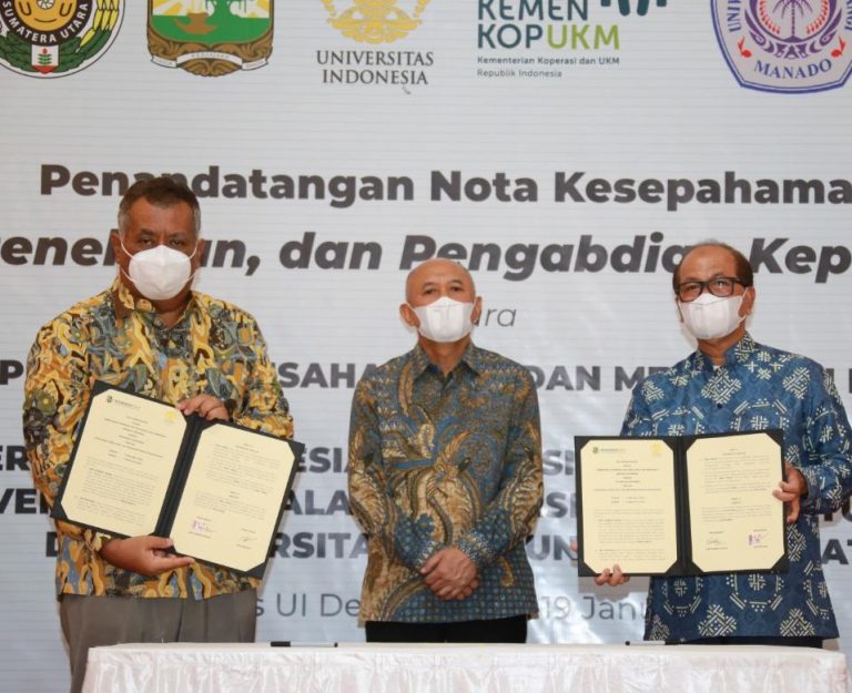 UI- Kemenkopri Sepakat Cetak Wirausaha Muda Berbasis Pendidikan Tinggi