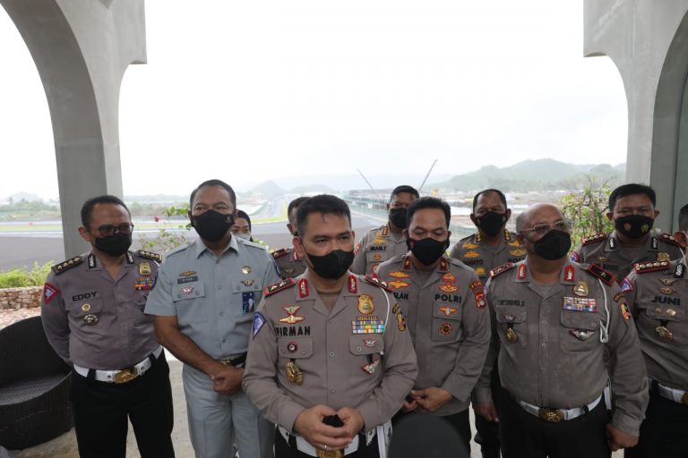 Kakorlantas Cek Sirkuit Mandalika, Siapkan Personel untuk MotoGP 2022