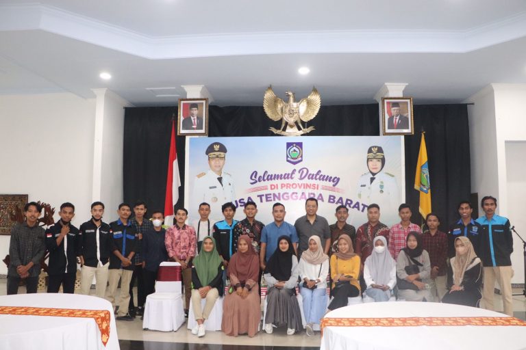 Silaturahim Dengan Mahasiswa Bima Mataram, Ini Pesan Gubernur NTB