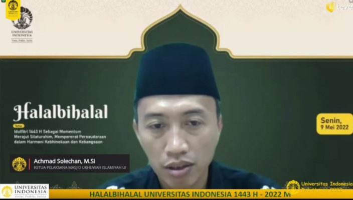 Gelar Halal Bihala, UI Pererat Harmonisasi dan Penguatan Persaudaraan