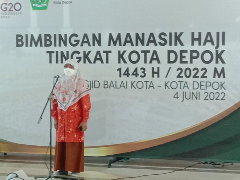 Nur Azizah Tamhid Beberkan Pengalaman dan Pesan Ke Calon Jamaah Haji Kota Depok