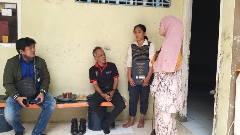 Salut, Tim Sedekah Pendidikan PWI Kota Depok Survei Anak Putus Sekolah