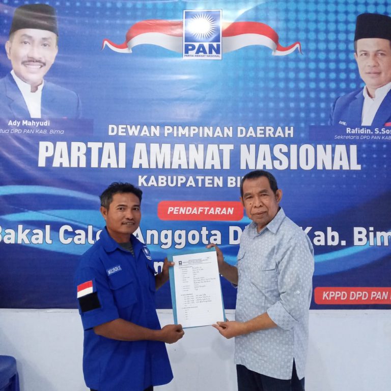 Mulyadin, Resmi Daftarkan Diri Sebagai Calon Anggota Legislatif Lewat PAN