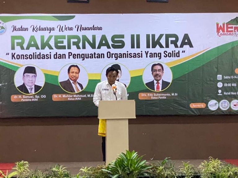 Rakernas Ikra Ke-II dan Pelantikan Pengurus Wilayah, Ibnu Hajar: Mari Bersama Majukan Wera