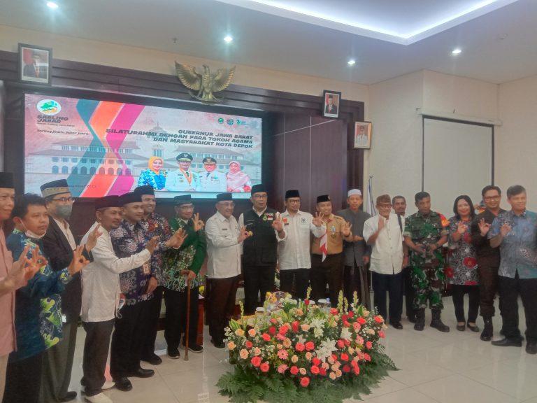Gubernur Jabar Dialog Dengan Tokoh Lintas Agama, Sekda Depok: Ini Memperkuat Kordinasi dengan Daerah