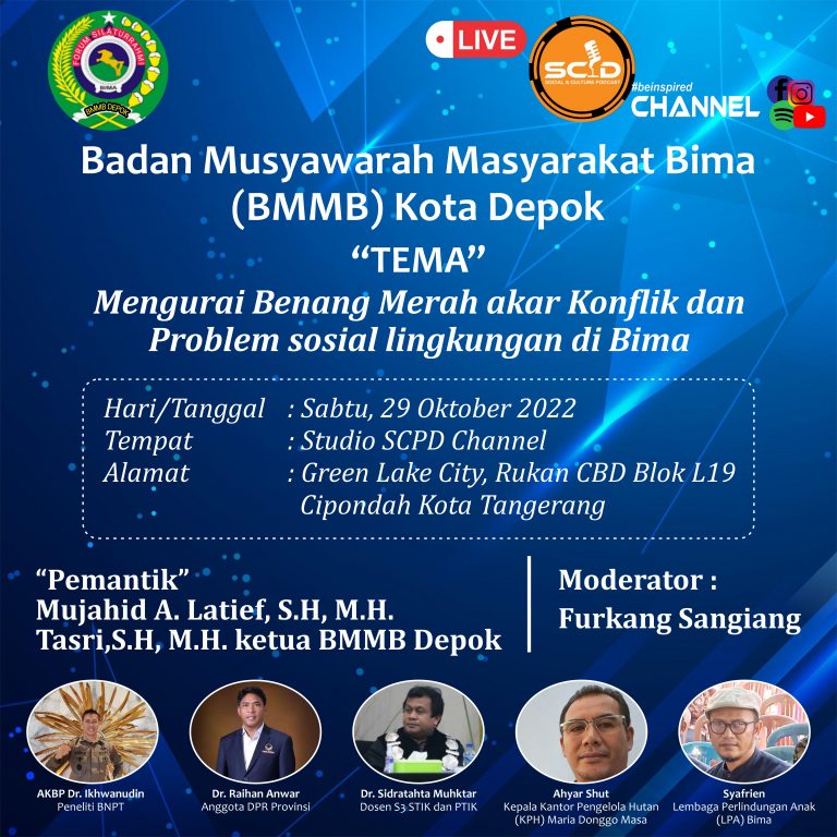 Ambil Bagian Dalam Perubahan, BMMB Depok Gelar Diskusi Mengurai Konflik dan Problem Sosial di Bima