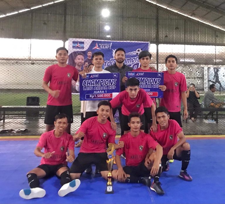 Lalu Akbar Gelar Turnamen Futsal Lalu Akbar Cup*