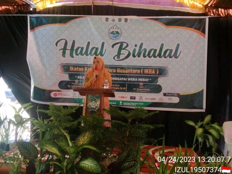 Bupati Bima Sampaikan Hal Ini Pada Momen HalalBihalal Ikra