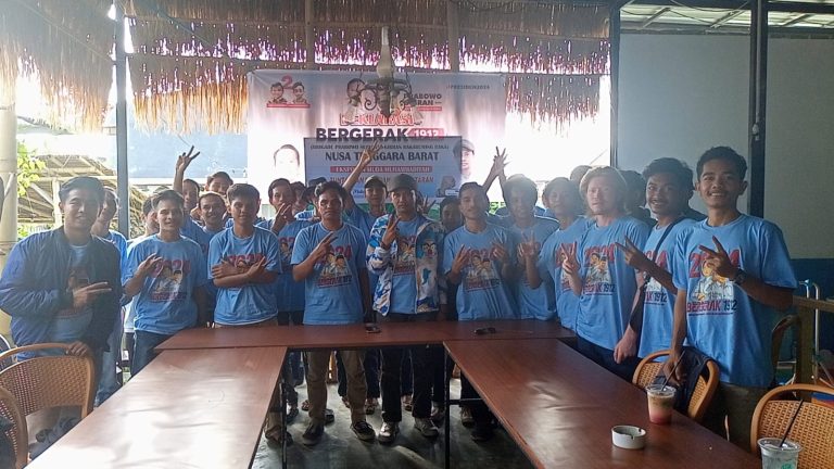 Relawan Bergerak 1912 eksponen muda Muhammadiyah NTB Deklarasi Dukung Paslon, Siap All Out