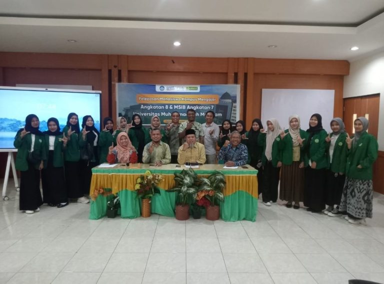 Komitmen Tingkatkan Kualitas Pendidikan, UMMaT Lepas 21 Mahasiswa Ikuti Program Kampus Mengajar