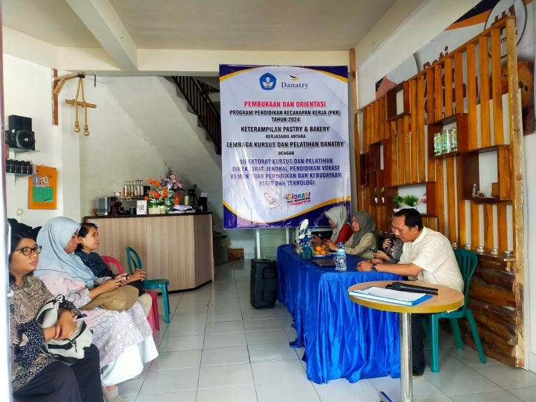 Pembukaan Program Pendidikan Kecakapan Kerja (PKK) 2024: Danatry Siapkan Tenaga Terampil di Bidang Pastri dan Bakery
