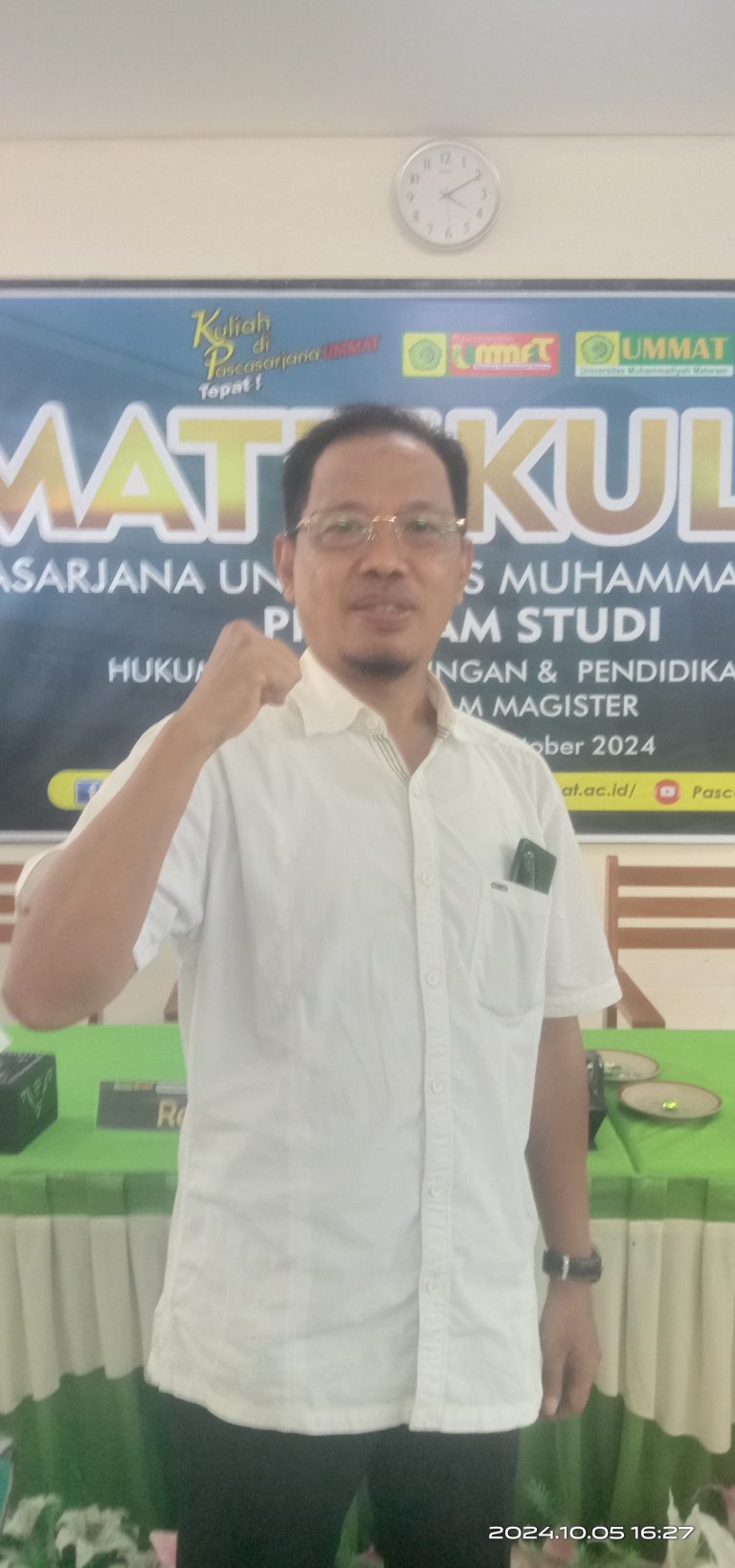 Dinilai Tepat dari Sisi Waktu dan Pelayanan, Anggota DPRD Lombok Timur Kuliah di Pascasarjana UMMaT