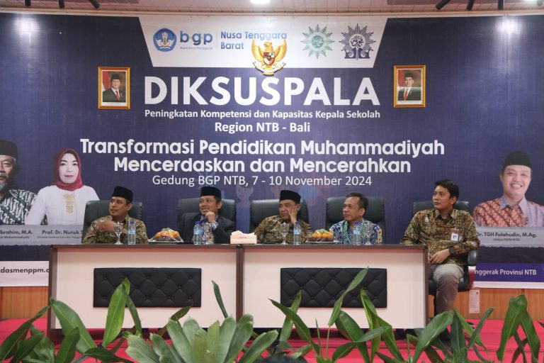 Majelis Dikdasmen dan PNF Pimpinan Wilayah Muhammadiyah Menggelar Diksupala Region Bali – NTB