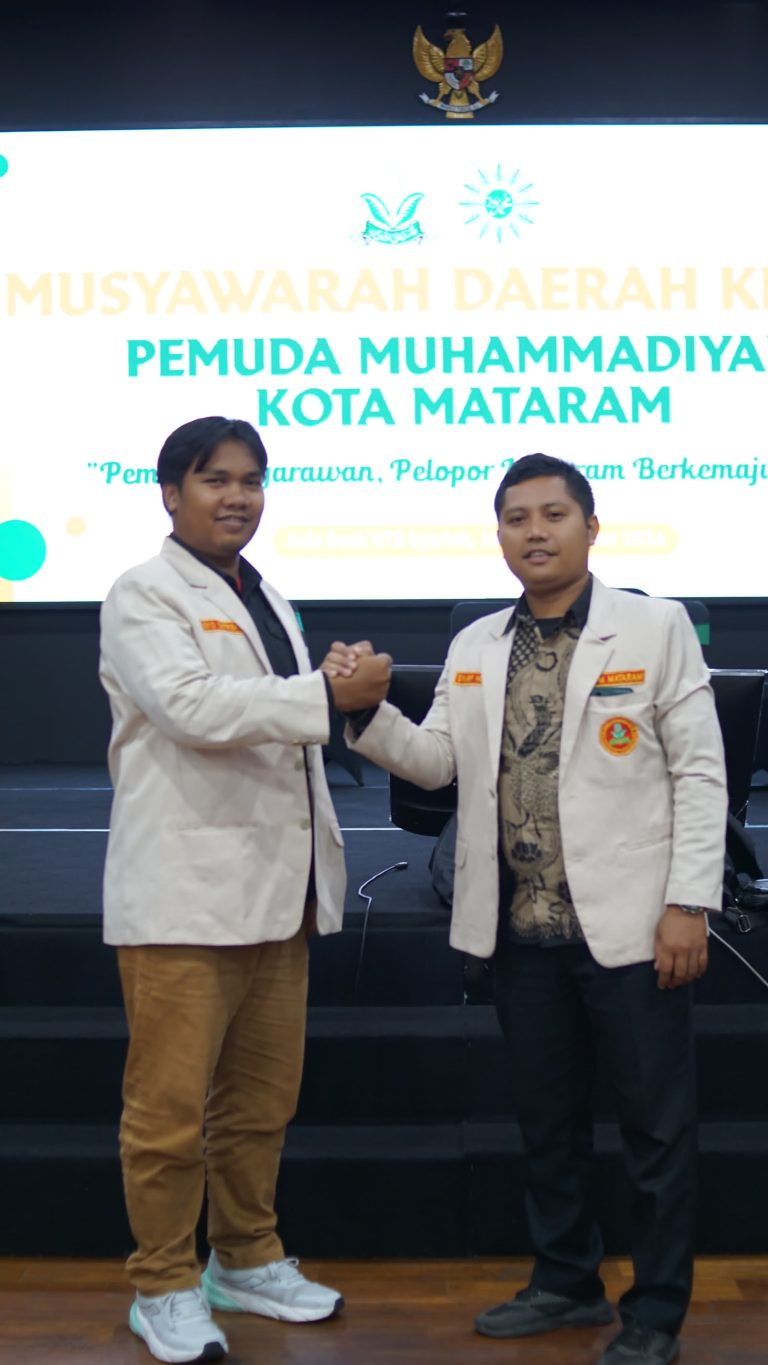 Sah, Sarif Hidayat Terpilih Menjadi Ketua Pemuda Muhammadiyah Kota Mataram