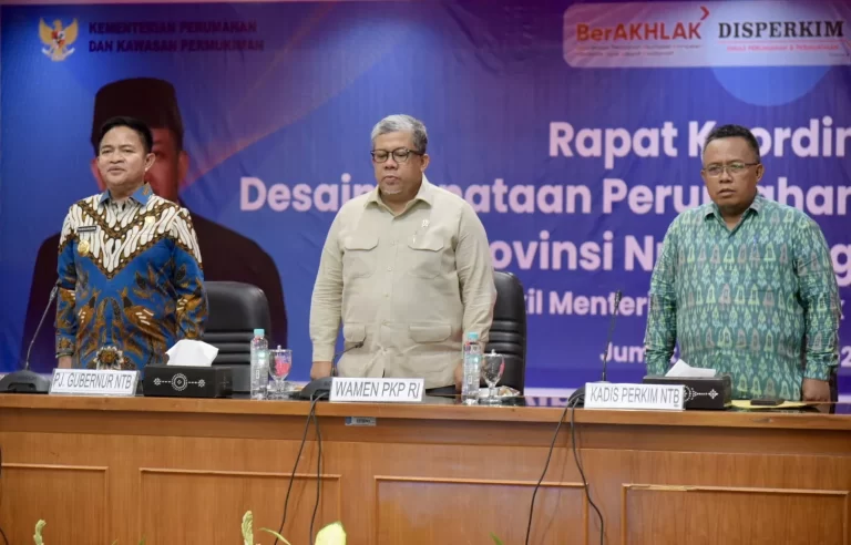 Wamen PKP Fahri Hamzah: Rumah Layak Huni untuk MBR, Ikhtiar Mengentaskan Kemiskinan di NTB