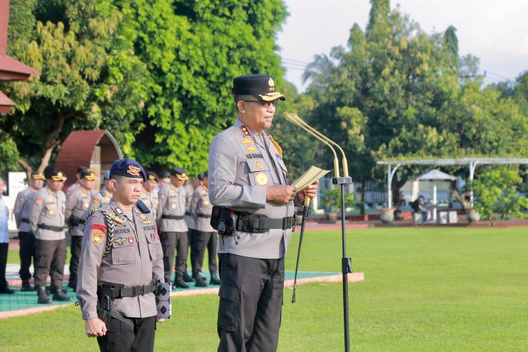 Pimpin Apel Peringatan Hari Kesadaran Nasional, Kapolda NTB Sampaikan Pesan Moril Kepada Personil