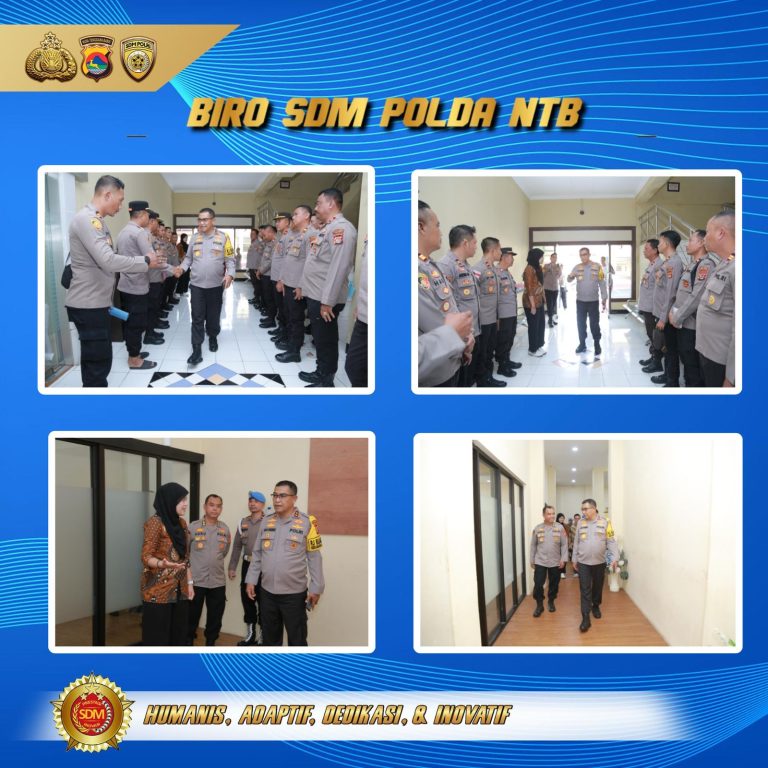 Kapolda NTB Pantau Langsung Assesment Serentak Kapolsek Tahap I Tahun 2025