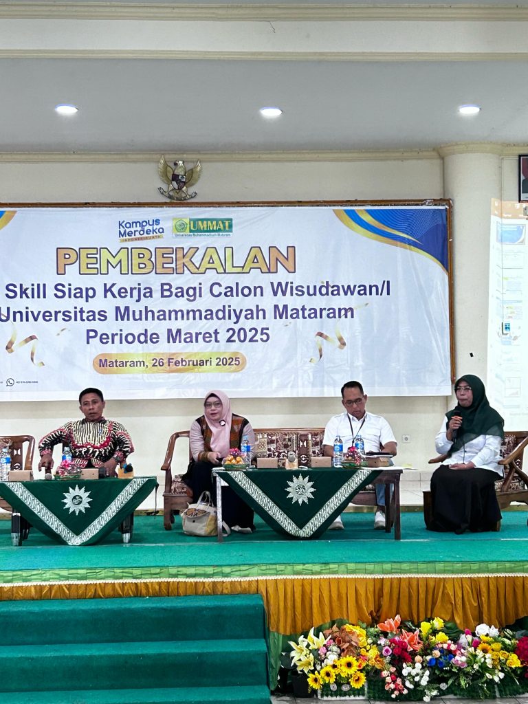 262 Calon Wisudawan UMMAT Ikuti Pembekalan Soft Skills, WR III : Persiapan Memasuki Dunia Kerja