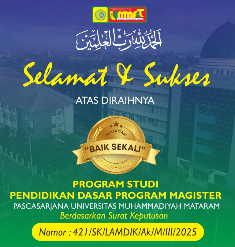 Magister Pendas UMMAT Ukir Prestasi: Akreditasi “Baik Sekali” Jadi Bukti Kualitas Pendidikan