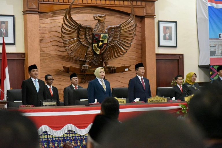 Lalu Iqbal Sampaikan Visi Misi Gubernur dan Wakil Gubernur NTB Masa Bhakti 2025-2029