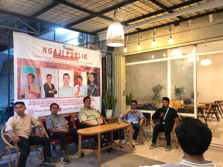 Gelar Ngaji Publik Bahas Persoalan Tambang di NTB; KAMMI NTB Sodorkan 3 Tuntutan Keras