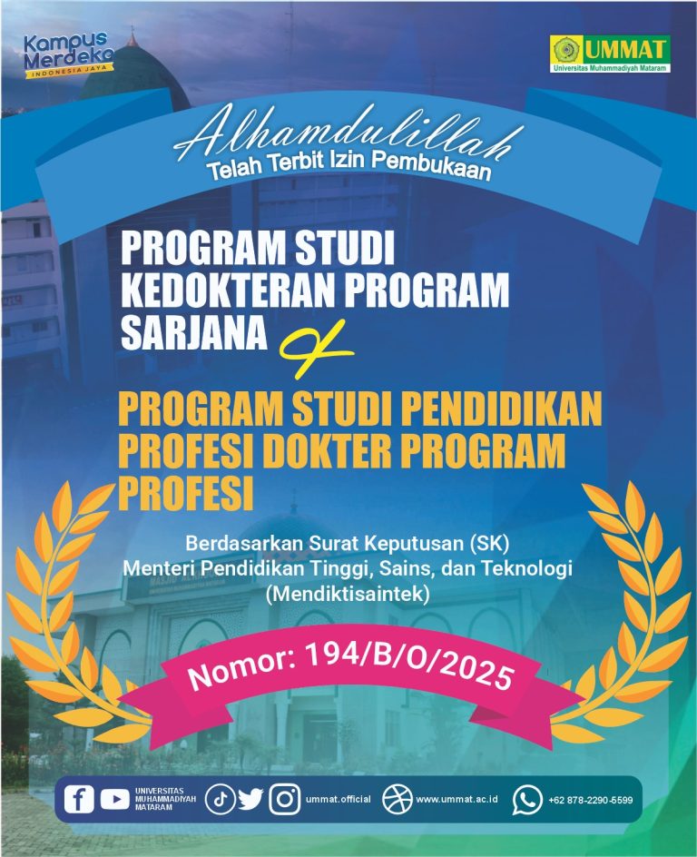 UMMAT Resmi Buka Program Studi Kedokteran, Siap Cetak Dokter Unggul Berakhlak Mulia