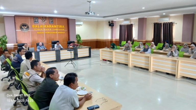Pascasarjana UMMAT Jalin Silaturrahim dan Promosi Program ke Kantor Karantina Hewan, Ikan, dan Tumbuhan Provinsi NTB