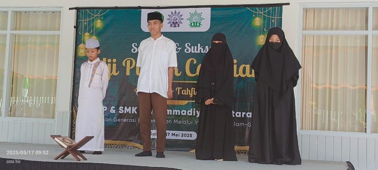 SMP dan SMK Muhammadiyah Gelar Uji Publik Tahfiz, Tahsin, dan Pidato Bahasa Asing