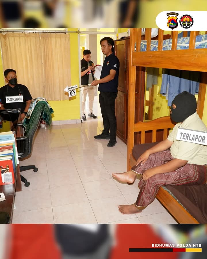 Rekonstruksi Kasus Dugaan Pelecehan Seksual oleh Oknum Dosen UIN Mataram, Polda NTB Peragakan 65 Adegan