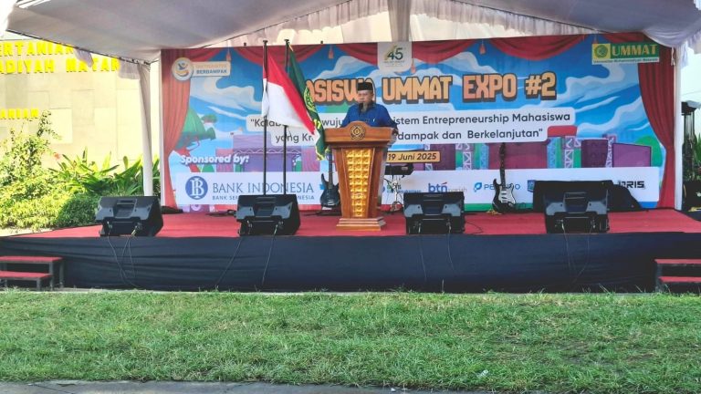 Expo Kreativitas Mahasiswa UMMAT ke-2 Dihadiri Lebih dari 62 Stand, Rektor: UMMAT Kini Go Internasional