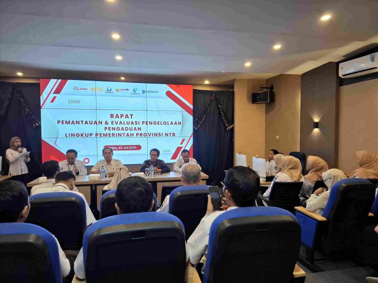 Evaluasi SPAN LAPOR 2024: Rendahnya Aduan dan Respons Jadi Sorotan, Diskominfotik NTB Minta Perbaikan Layanan