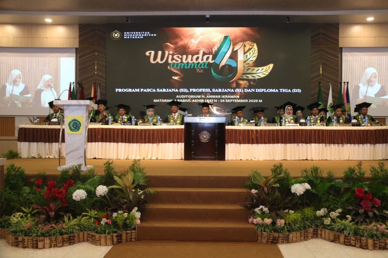 UMMAT Kukuhkan 1.166 Lulusan dalam Wisuda ke-61, Mantapkan Langkah Menuju Kampus Unggul dan Berprestasi