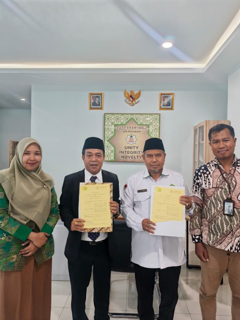 Pascasarjana UMMAT–UIN Mataram Teken MoU Perkuat SDM dan Tridarma