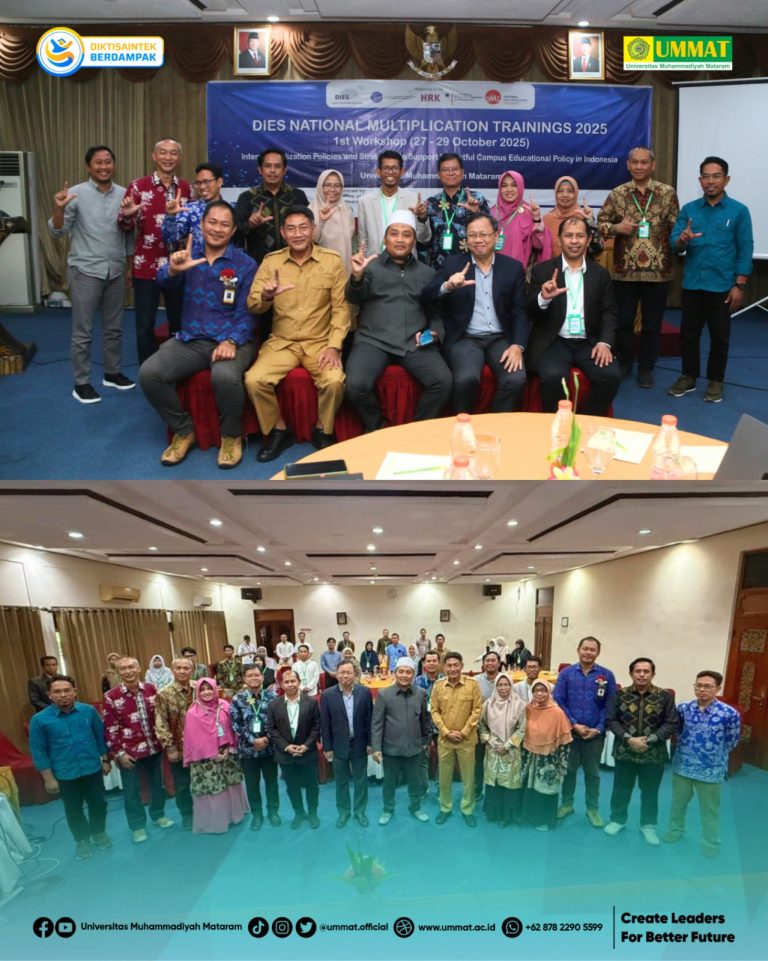Jadi Tuan Rumah NMT-DIES Training 2025, UMMAT Perkuat Kolaborasi  Internasionalisasi