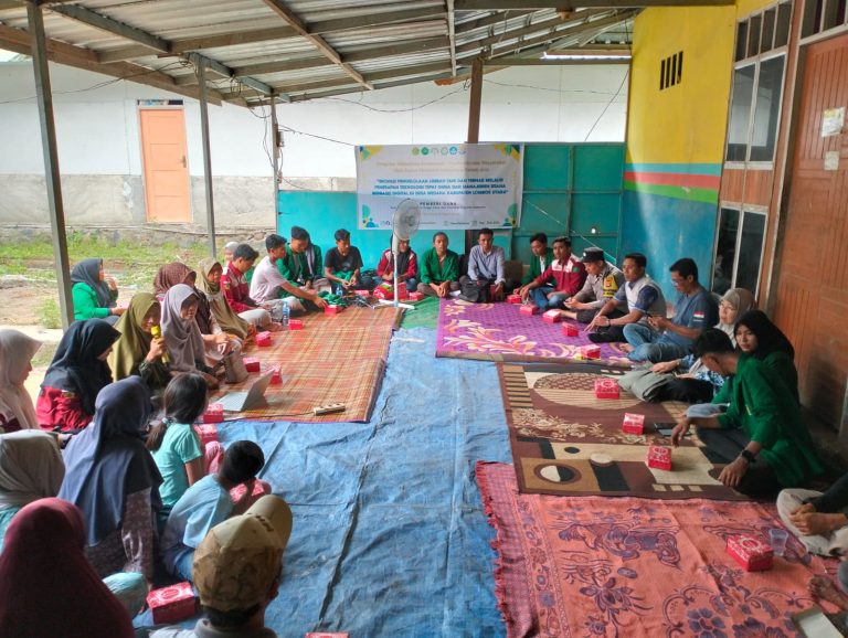Sinergi BEM UMMAT,Diktisaintek dan Pemdes Medana Wujudkan Inovasi Limbah di Lombok Utara