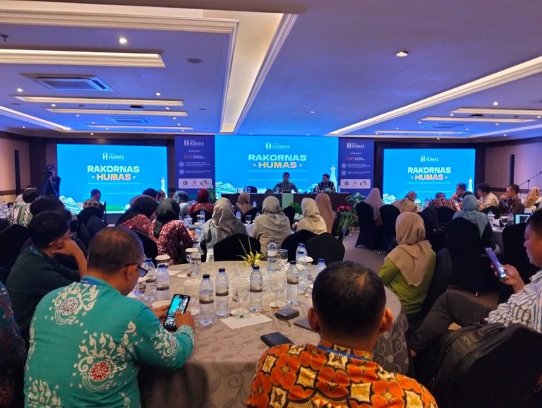 Perkuat Strategi Komunikasi dan Citra Institusi, Humas UMMAT Ikuti Rakornas Humas PTMA