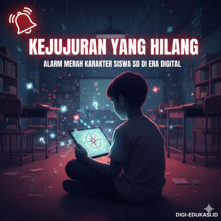 Kejujuran yang Hilang: Alarm Merah Karakter Siswa SD di Era Digital