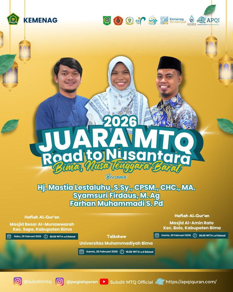 Hadirkan Qori Internasional, Kemenag RI Gelar Haflah dan Talkshow Al-Qur’an Inspiratif di Kabupaten Bima