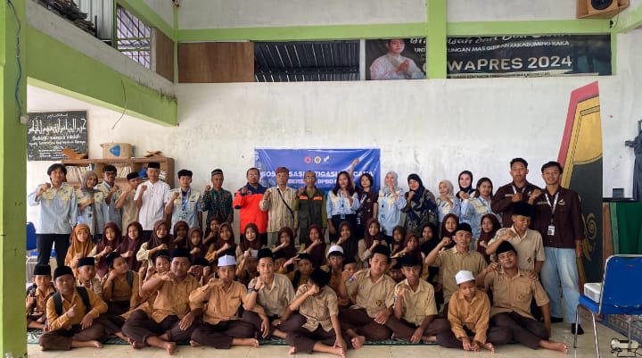 Mahasiswa KKN UNRAM Gandeng BPBD, Edukasi Mitigasi Bencana ke Masyarakat