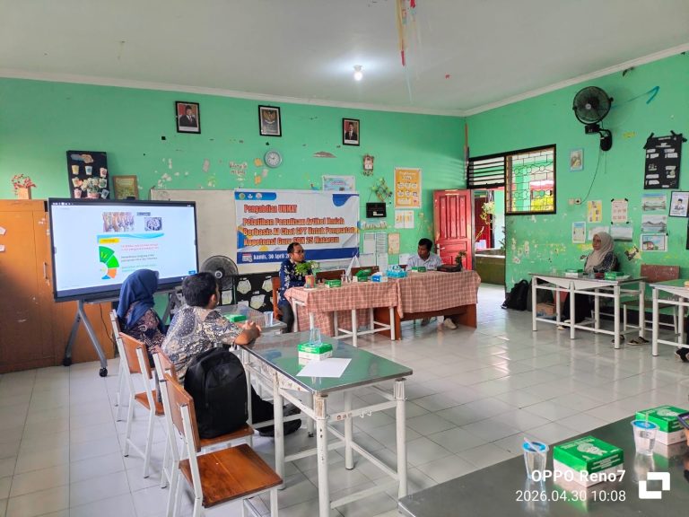Guru SDN 25 Mataram Antusias Ikuti Pelatihan Penulisan Artikel Ilmiah Berbasis AI