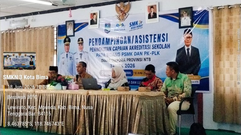 Dikpora NTB Dampingi Akreditasi 40 SMK dan SLB se-Pulau Sumbawa, Targetkan Naik ke Predikat B dan A