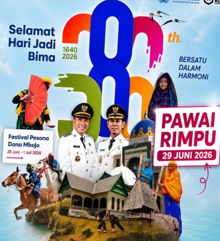 Pawai Rimpu 2026: Simbol Identitas dan Upaya Pelestarian Budaya dalam Hari Jadi Bima ke-386