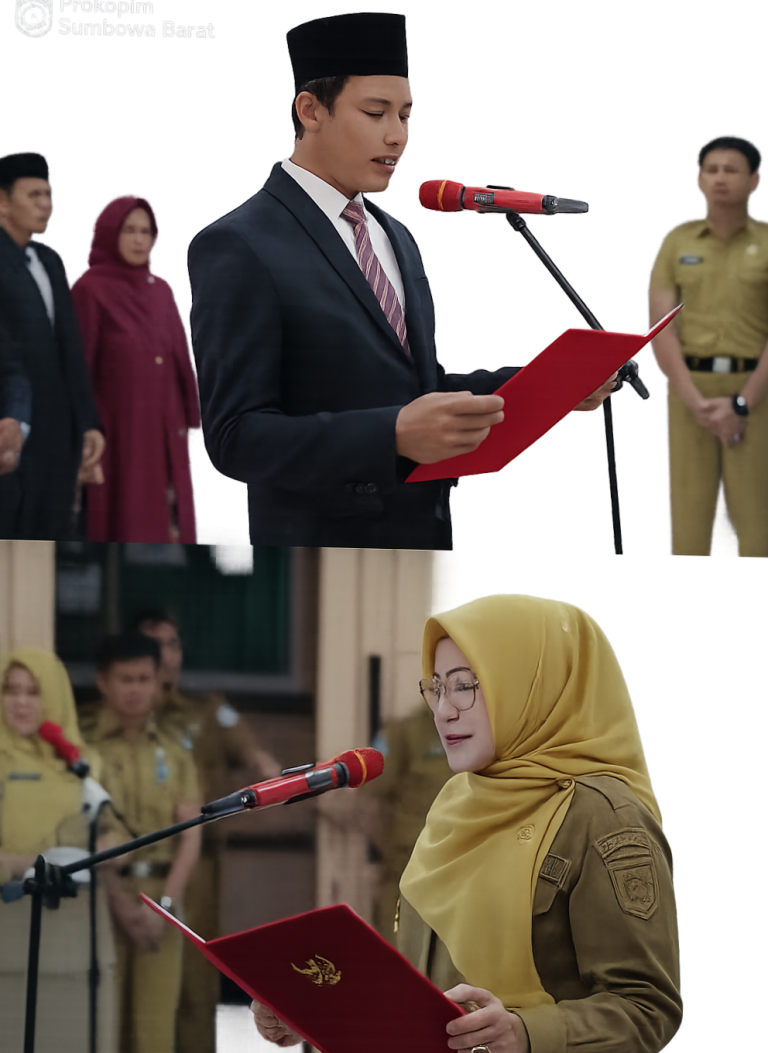 Pengukuhan 22 Kepala Sekolah di Sumbawa Barat, Wakil Bupati Tekankan Kepemimpinan Kolaboratif