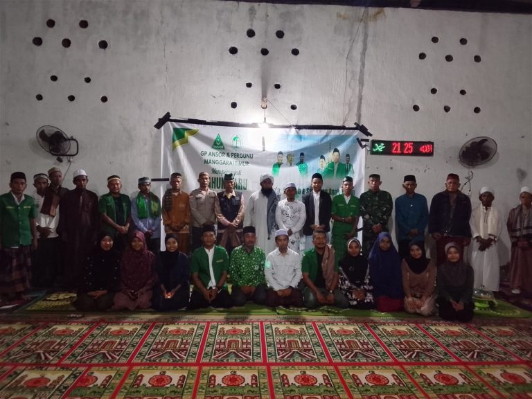 GP Ansor dan PERGUNU Manggarai Timur Gelar Doa dan Santunan Anak Yatim Sambut 1 Muharam 1448 H