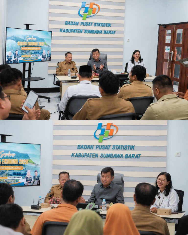 Pendataan Ekonomi Dilakukan, Sumbawa Barat Perkuat Basis Data Pembangunan